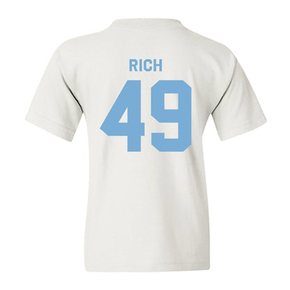 UNC - NCAA Baseball : Amos Rich - Classic Shersey Youth T-Shirt-1