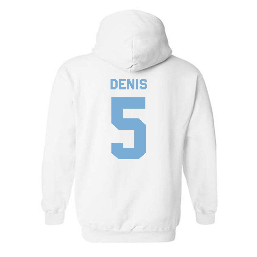 UNC - NCAA Men's Basketball : Isaiah Denis - Classic Shersey Hooded Sweatshirt-1