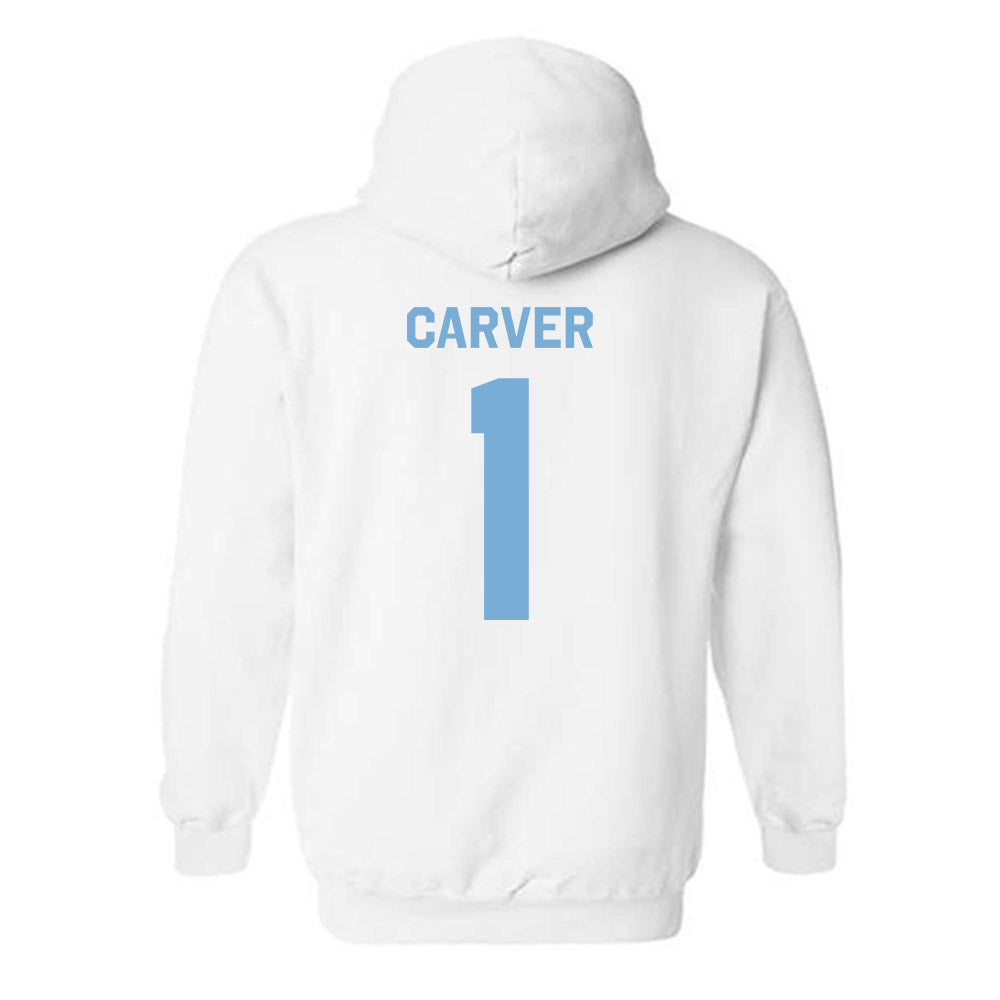 UNC - NCAA Women's Lacrosse : Haley Carver - Classic Shersey Hooded Sweatshirt-1