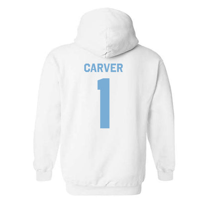 UNC - NCAA Women's Lacrosse : Haley Carver - Classic Shersey Hooded Sweatshirt-1