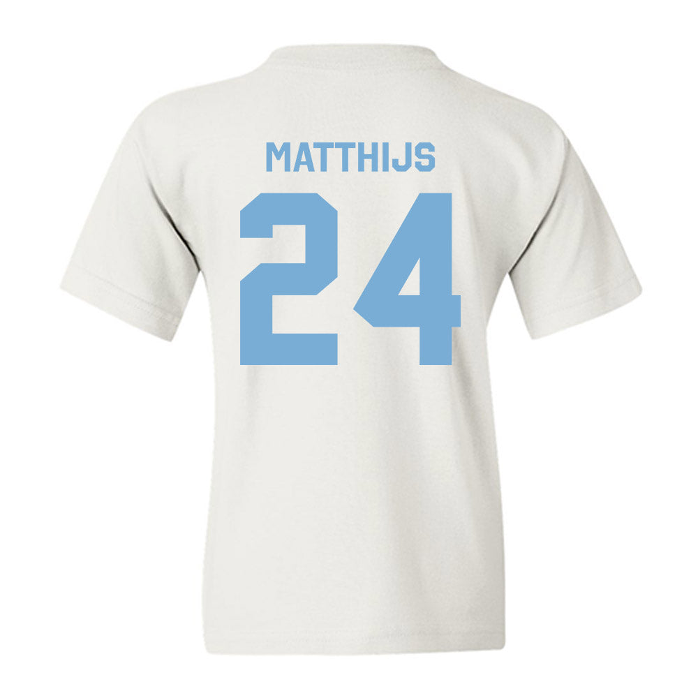 UNC - NCAA Baseball : Matthew Matthijs - Classic Shersey Youth T-Shirt-1