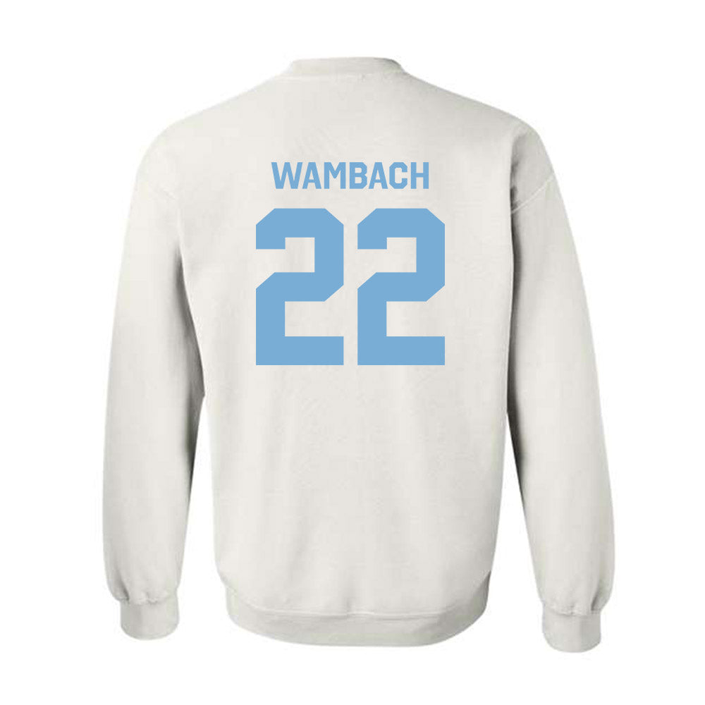 UNC - NCAA Men's Lacrosse : Brady Wambach - Classic Shersey Crewneck Sweatshirt-1