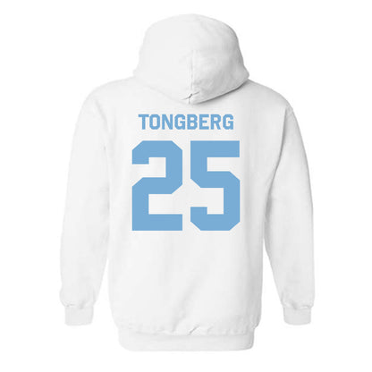 UNC - NCAA Women's Soccer : Logan Tongberg - Classic Shersey Hooded Sweatshirt-1