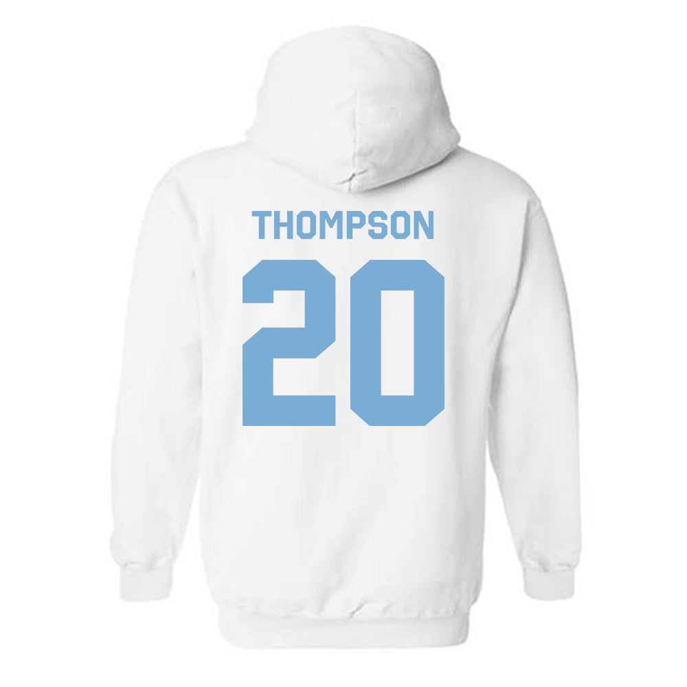 UNC - NCAA Football : Jalon Thompson - Classic Shersey Hooded Sweatshirt-1