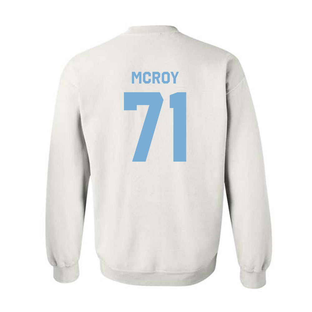 UNC - NCAA Football : Jacqawn McRoy - Classic Shersey Crewneck Sweatshirt-2