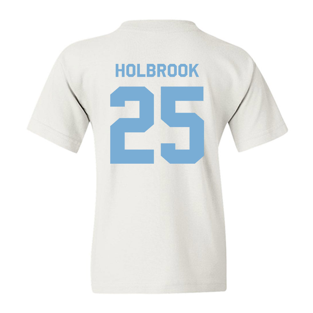 UNC - NCAA Men's Basketball : John Holbrook - Classic Shersey Youth T-Shirt-1