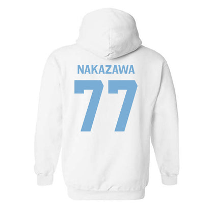UNC - NCAA Women's Lacrosse : Negai Nakazawa - Classic Shersey Hooded Sweatshirt-1