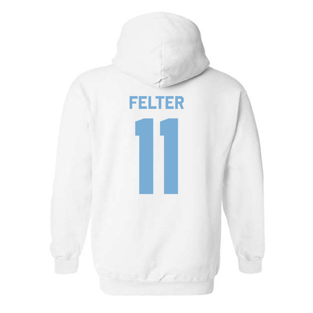 UNC - NCAA Women's Lacrosse : Darcy Felter - Classic Shersey Hooded Sweatshirt-1