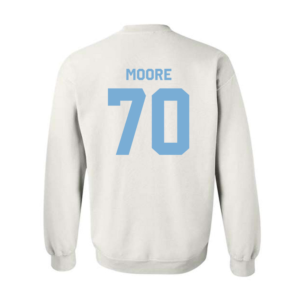 UNC - NCAA Men's Lacrosse : John Moore - Classic Shersey Crewneck Sweatshirt-1