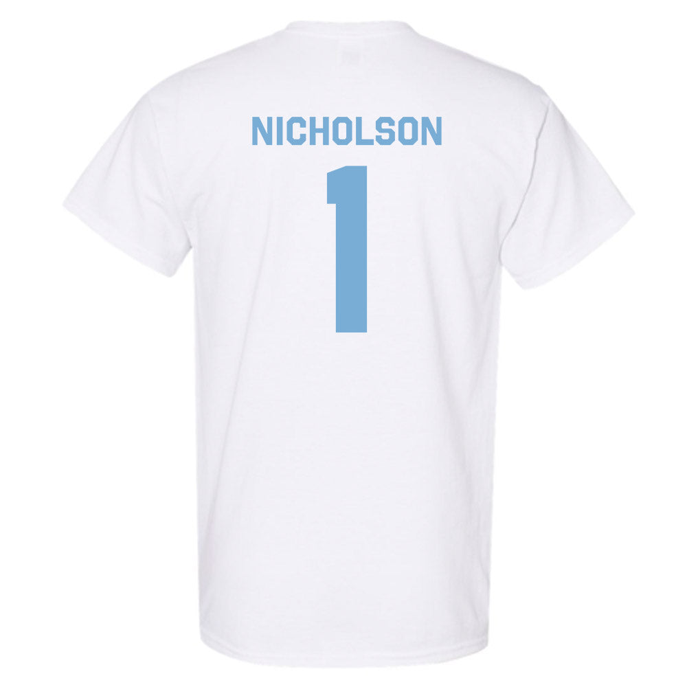 UNC - NCAA Baseball : Cooper Nicholson - Classic Shersey T-Shirt-1