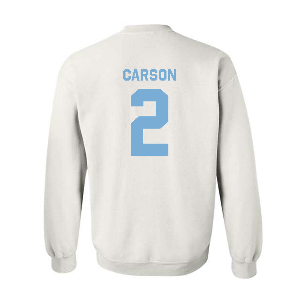 UNC - NCAA Men's Soccer : Myles Carson - Classic Shersey Crewneck Sweatshirt-1