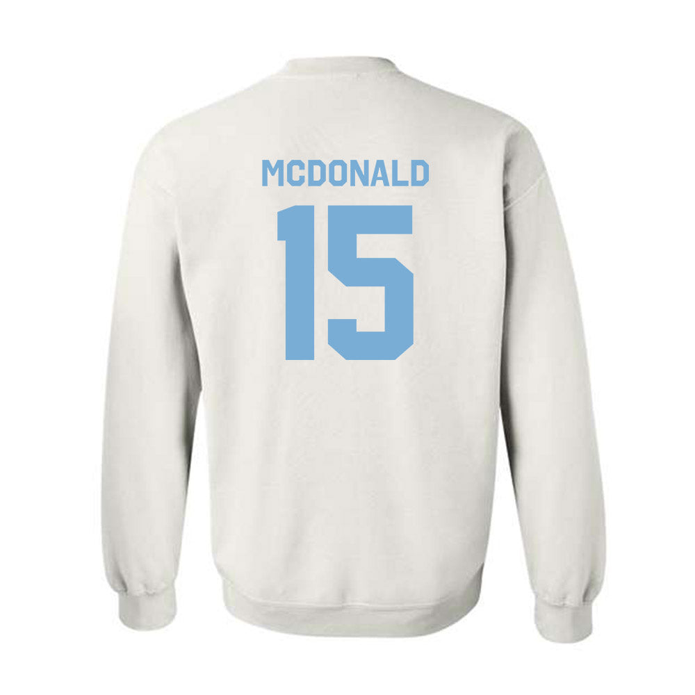UNC - NCAA Men's Lacrosse : Parker McDonald - Classic Shersey Crewneck Sweatshirt-1