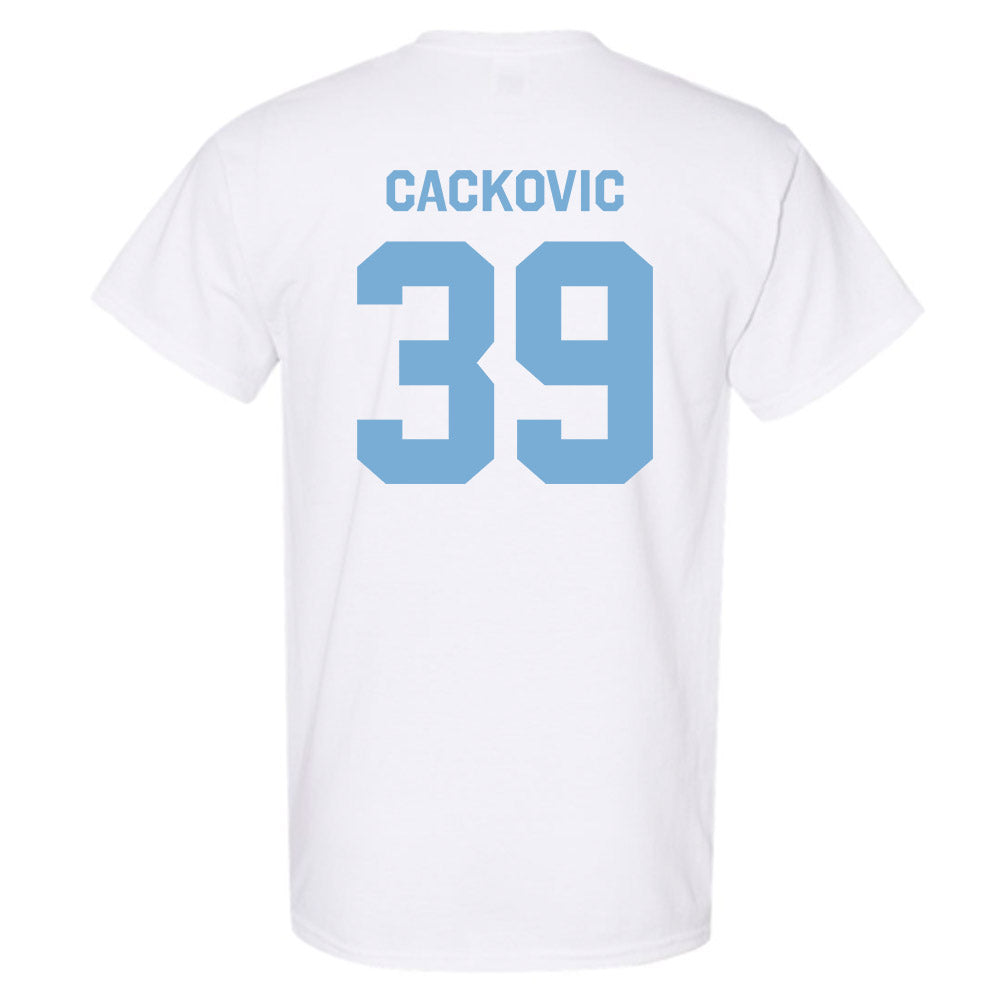 UNC - NCAA Baseball : Jake Cackovic - Classic Shersey T-Shirt-1