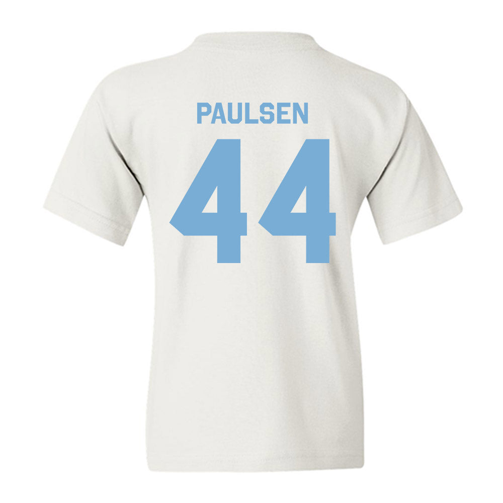 UNC - NCAA Baseball : Erik Paulsen - Classic Shersey Youth T-Shirt-1