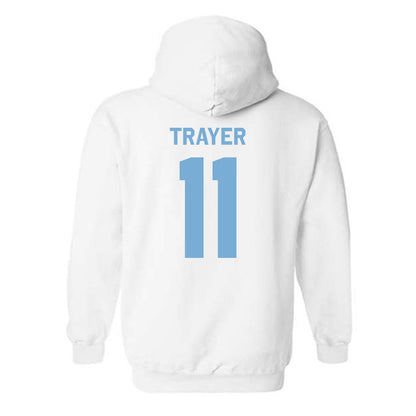 UNC - NCAA Women's Soccer : Peyton Trayer - Classic Shersey Hooded Sweatshirt-1