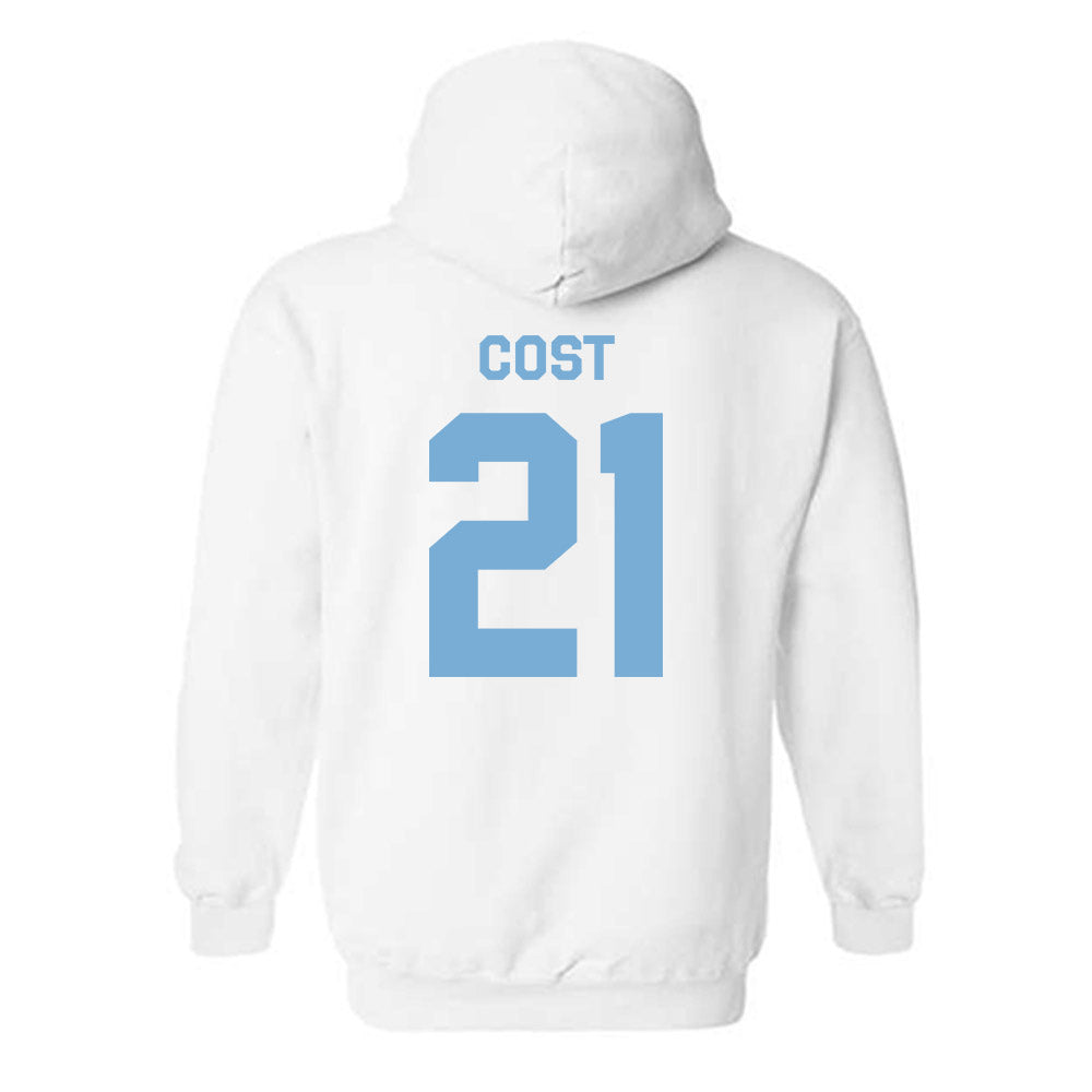 UNC - NCAA Football : Kaleb Cost - Classic Shersey Hooded Sweatshirt-1