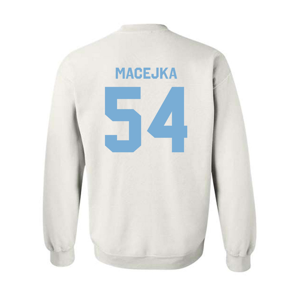 UNC - NCAA Men's Lacrosse : Luke Macejka - Classic Shersey Crewneck Sweatshirt-1