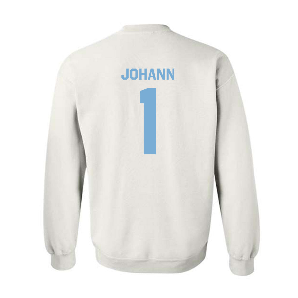 UNC - NCAA Women's Soccer : Hannah Johann - Classic Shersey Crewneck Sweatshirt-1