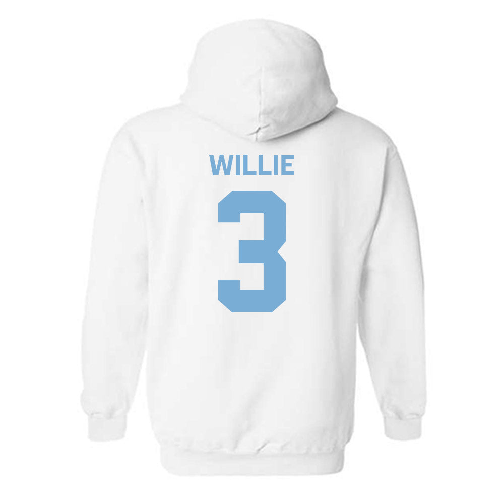 UNC - NCAA Football : Ade Willie - Classic Shersey Hooded Sweatshirt-2
