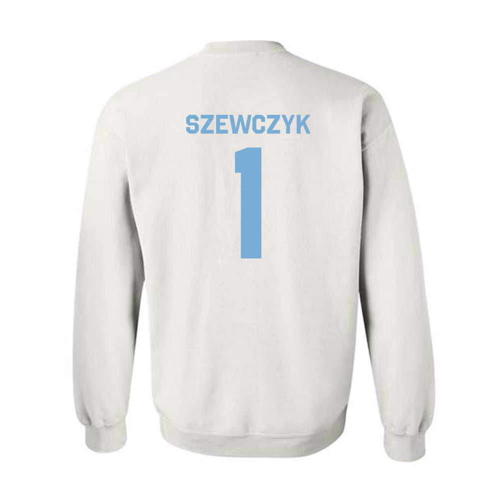UNC - NCAA Men's Lacrosse : Mason Szewczyk - Classic Shersey Crewneck Sweatshirt-1