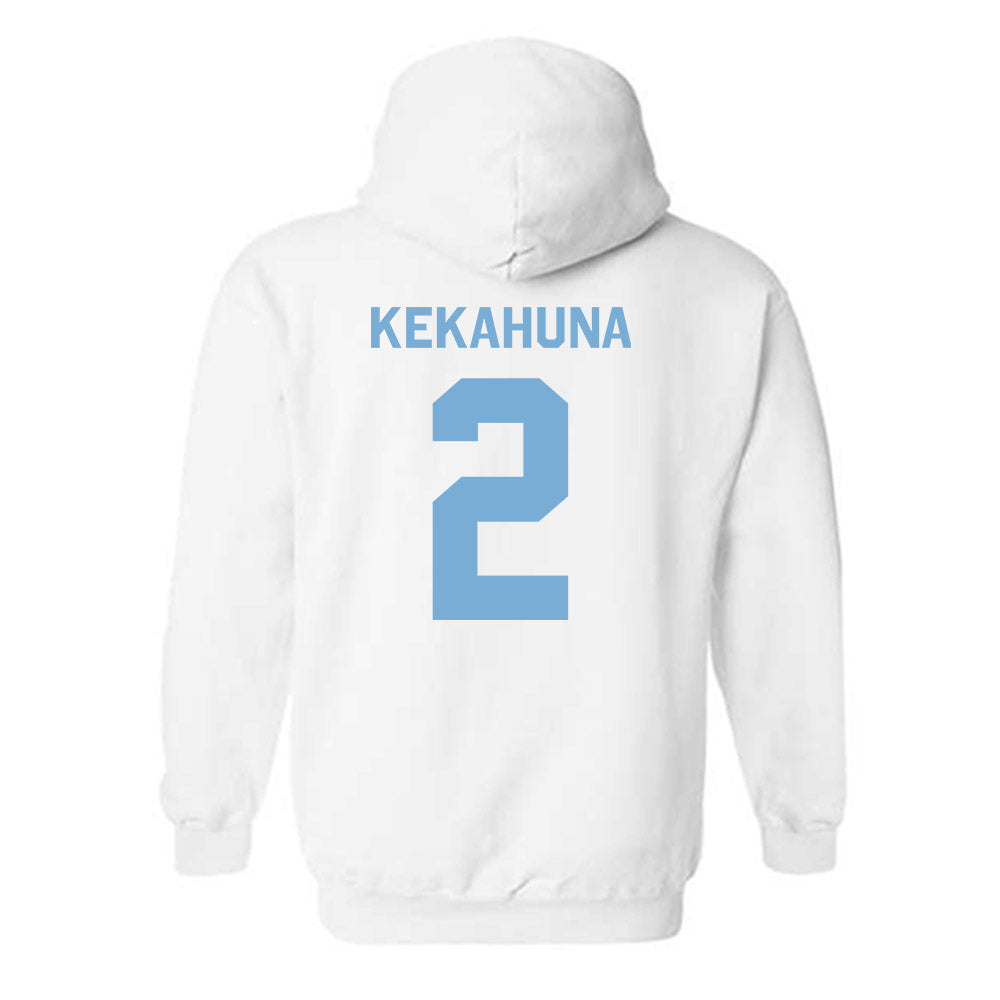 UNC - NCAA Football : Trech Kekahuna - Classic Shersey Hooded Sweatshirt-1