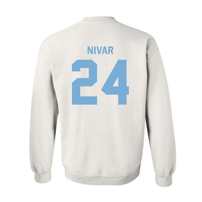 UNC - NCAA Women's Basketball : Indya Nivar - Classic Shersey Crewneck Sweatshirt-1
