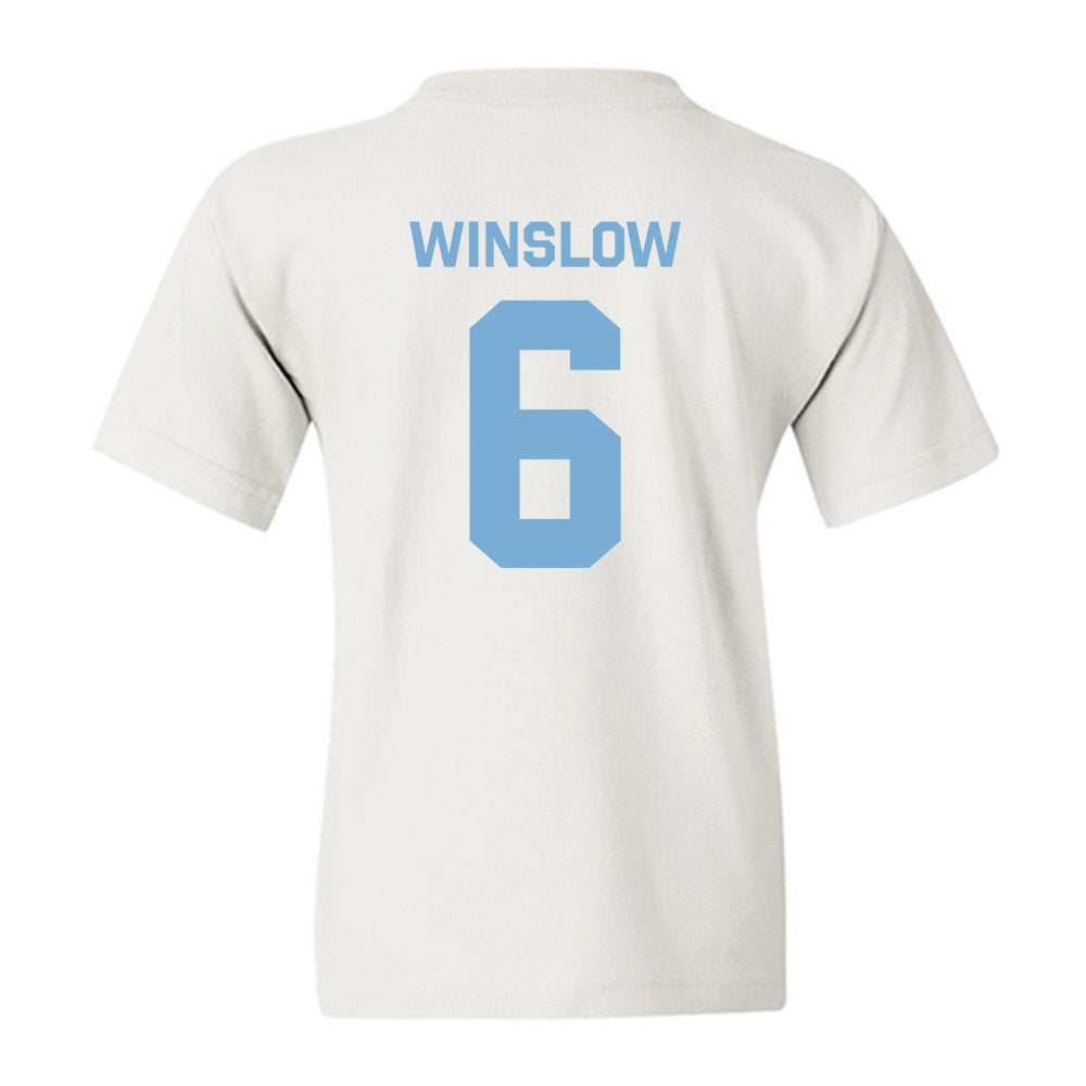 UNC - NCAA Baseball : Macon Winslow - Classic Shersey Youth T-Shirt-1