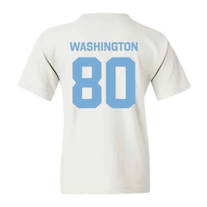 UNC - NCAA Football : Jordan Washington - Classic Shersey Youth T-Shirt-2