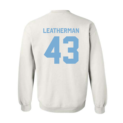 UNC - NCAA Baseball : Riley Leatherman - Classic Shersey Crewneck Sweatshirt-1