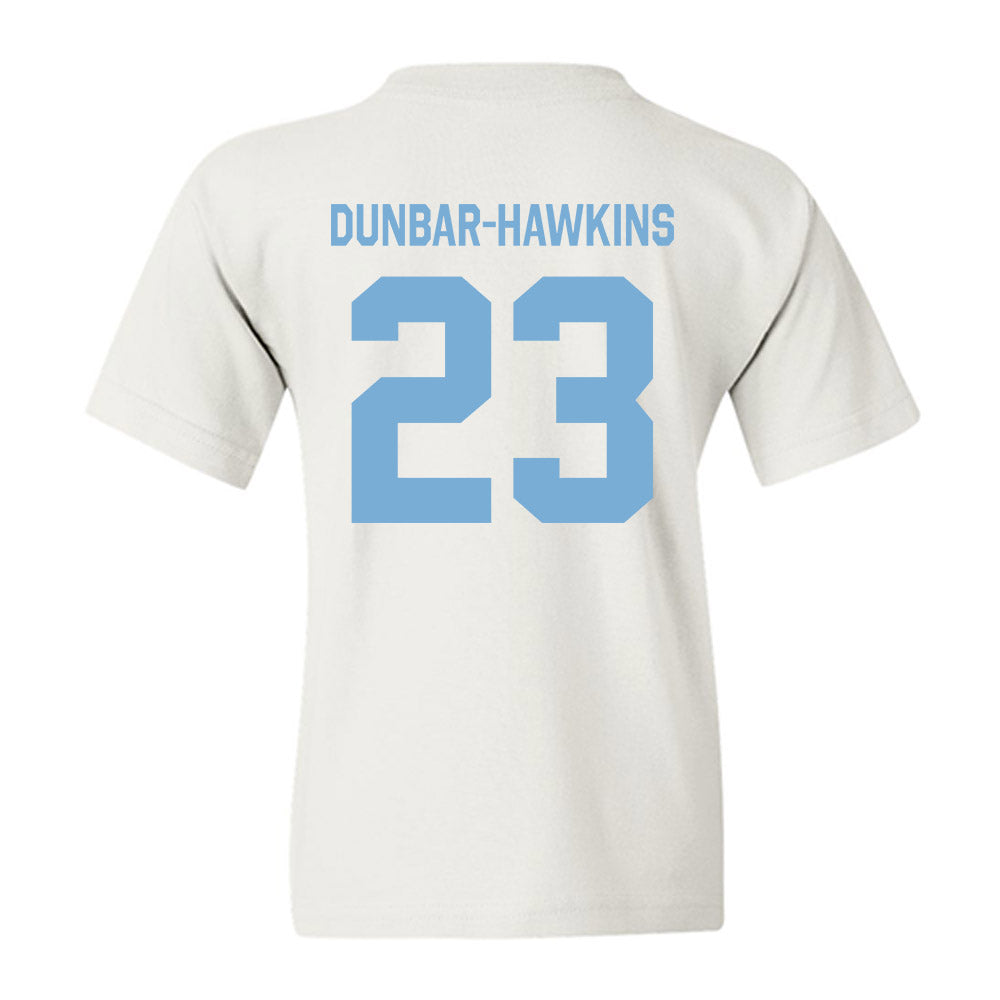 UNC - NCAA Football : Khristian Dunbar-Hawkins - Classic Shersey Youth T-Shirt-1