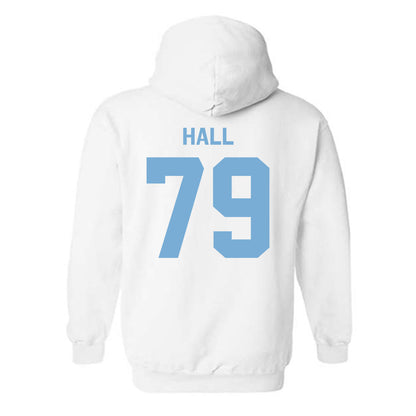 UNC - NCAA Football : Anthony Hall - Classic Shersey Hooded Sweatshirt-1