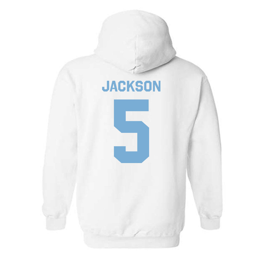 UNC - NCAA Football : Kaleb Jackson - Classic Shersey Hooded Sweatshirt-2