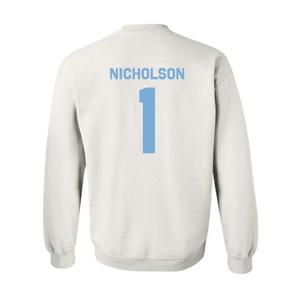 UNC - NCAA Baseball : Cooper Nicholson - Classic Shersey Crewneck Sweatshirt-1