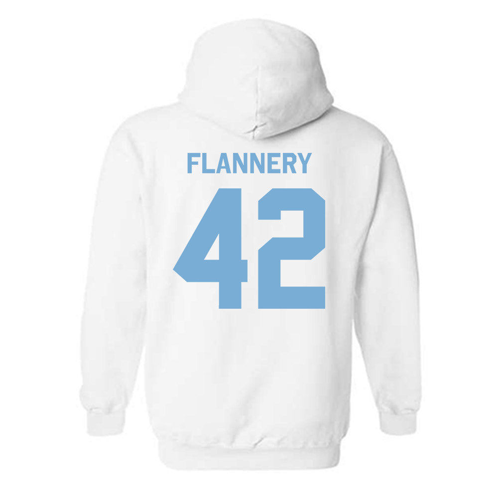 UNC - NCAA Baseball : Boston Flannery - Classic Shersey Hooded Sweatshirt-1
