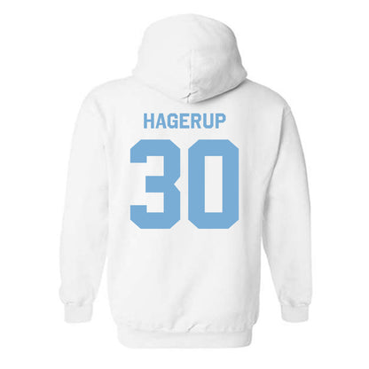 UNC - NCAA Men's Lacrosse : Leif Hagerup - Classic Shersey Hooded Sweatshirt-1