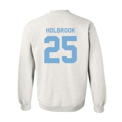 UNC - NCAA Men's Basketball : John Holbrook - Classic Shersey Crewneck Sweatshirt-1