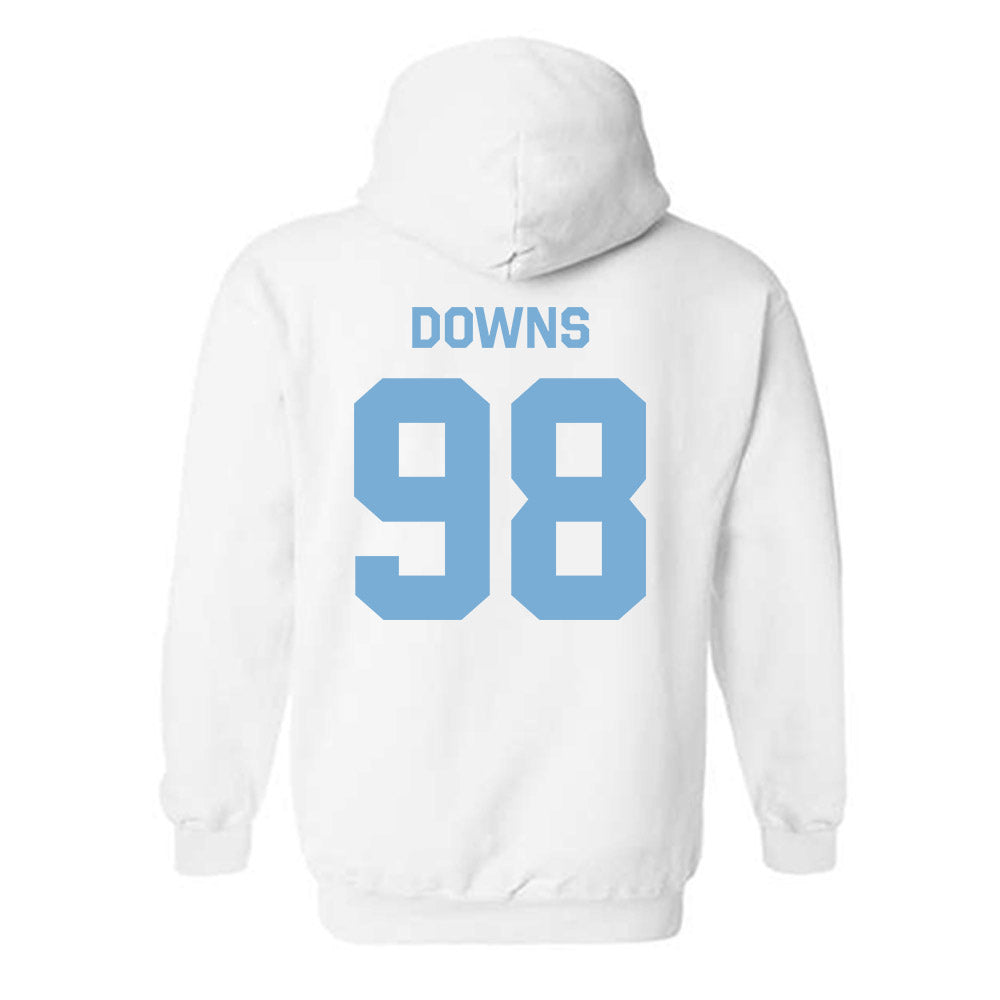 UNC - NCAA Men's Lacrosse : Hayden Downs - Classic Shersey Hooded Sweatshirt-1