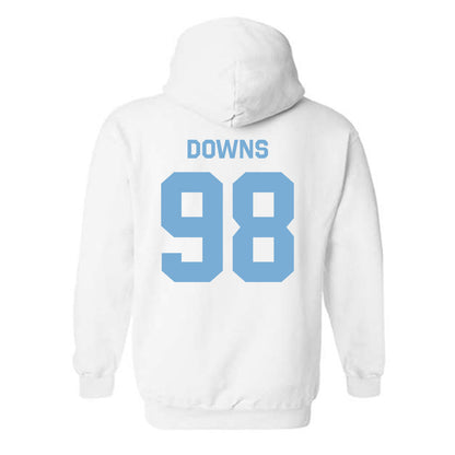 UNC - NCAA Men's Lacrosse : Hayden Downs - Classic Shersey Hooded Sweatshirt-1