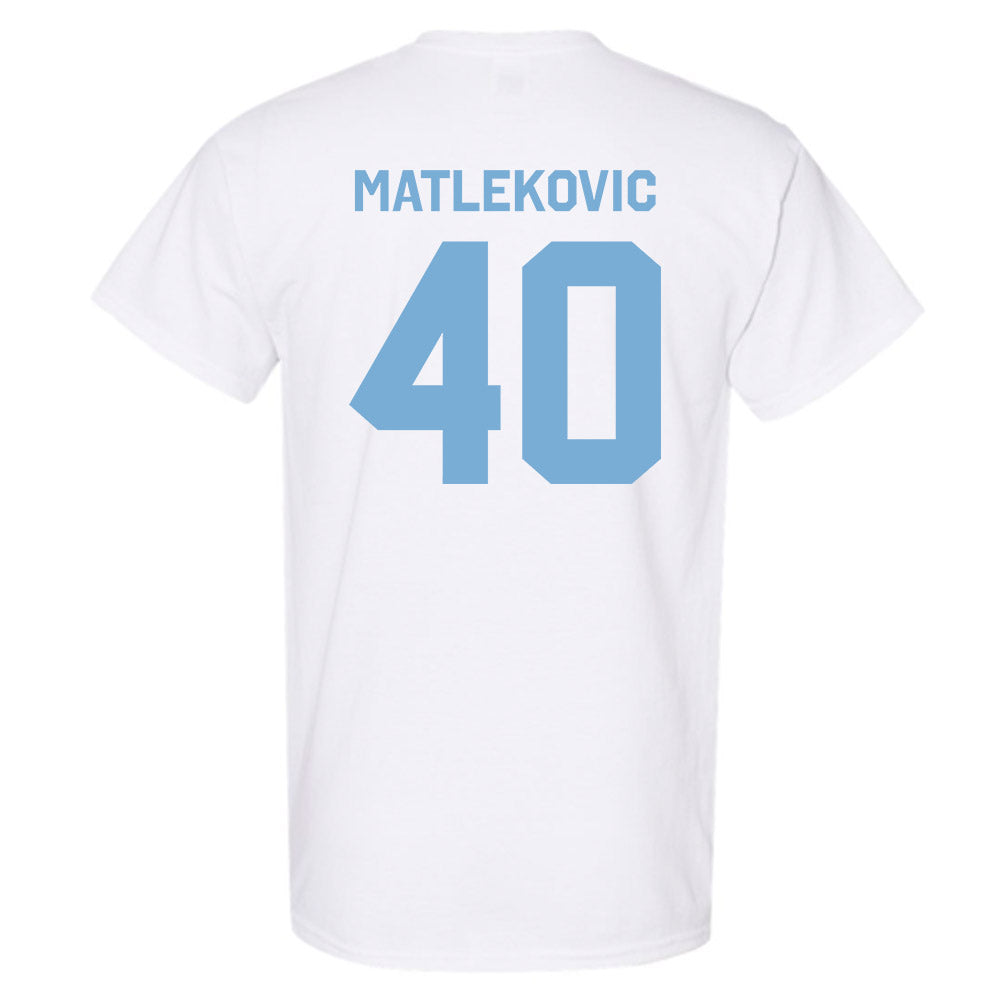 UNC - NCAA Men's Basketball : Ivan Matlekovic - Classic Shersey T-Shirt-1
