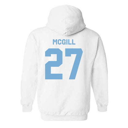 UNC - NCAA Football : Jaylen McGill - Classic Shersey Hooded Sweatshirt-2