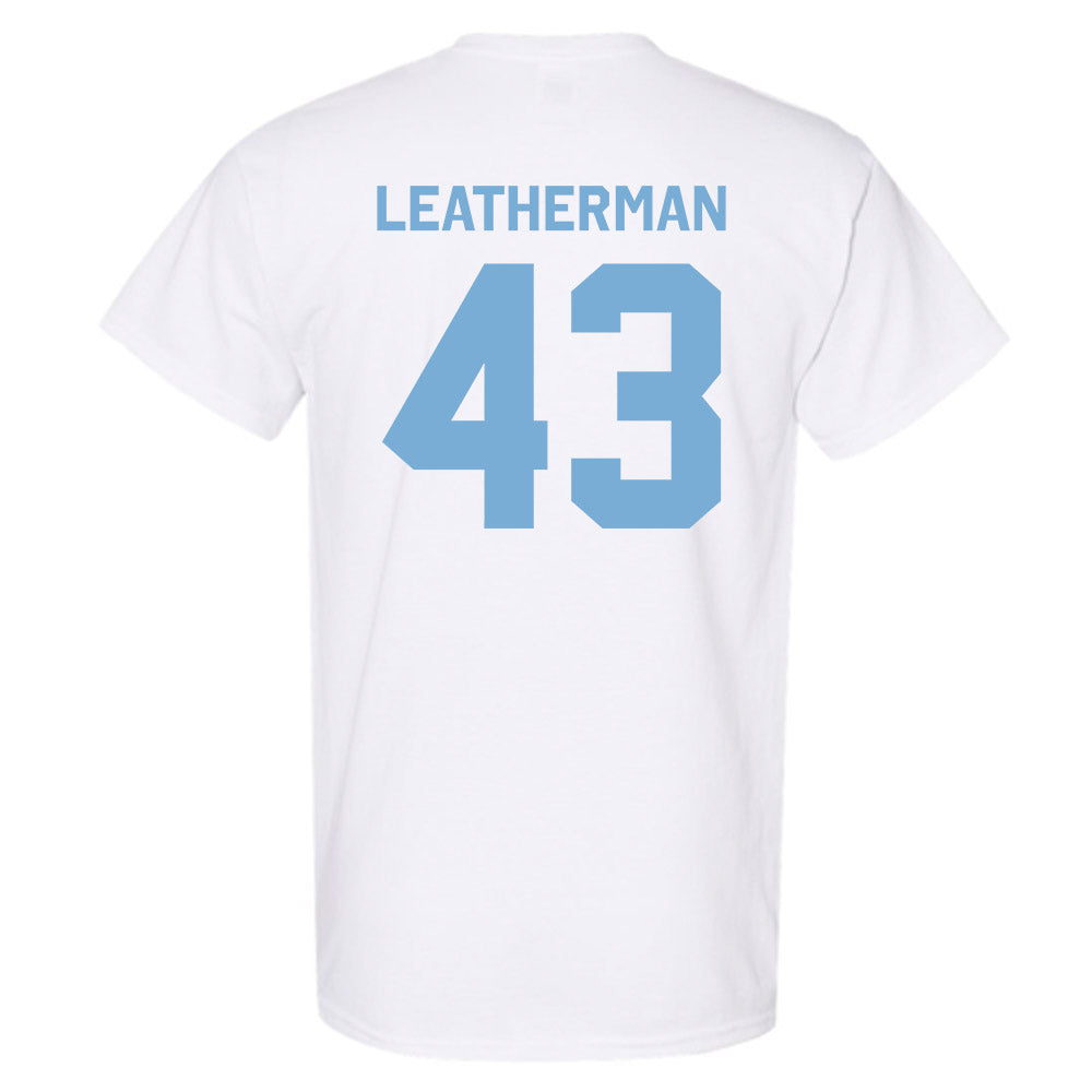 UNC - NCAA Baseball : Riley Leatherman - Classic Shersey T-Shirt-1