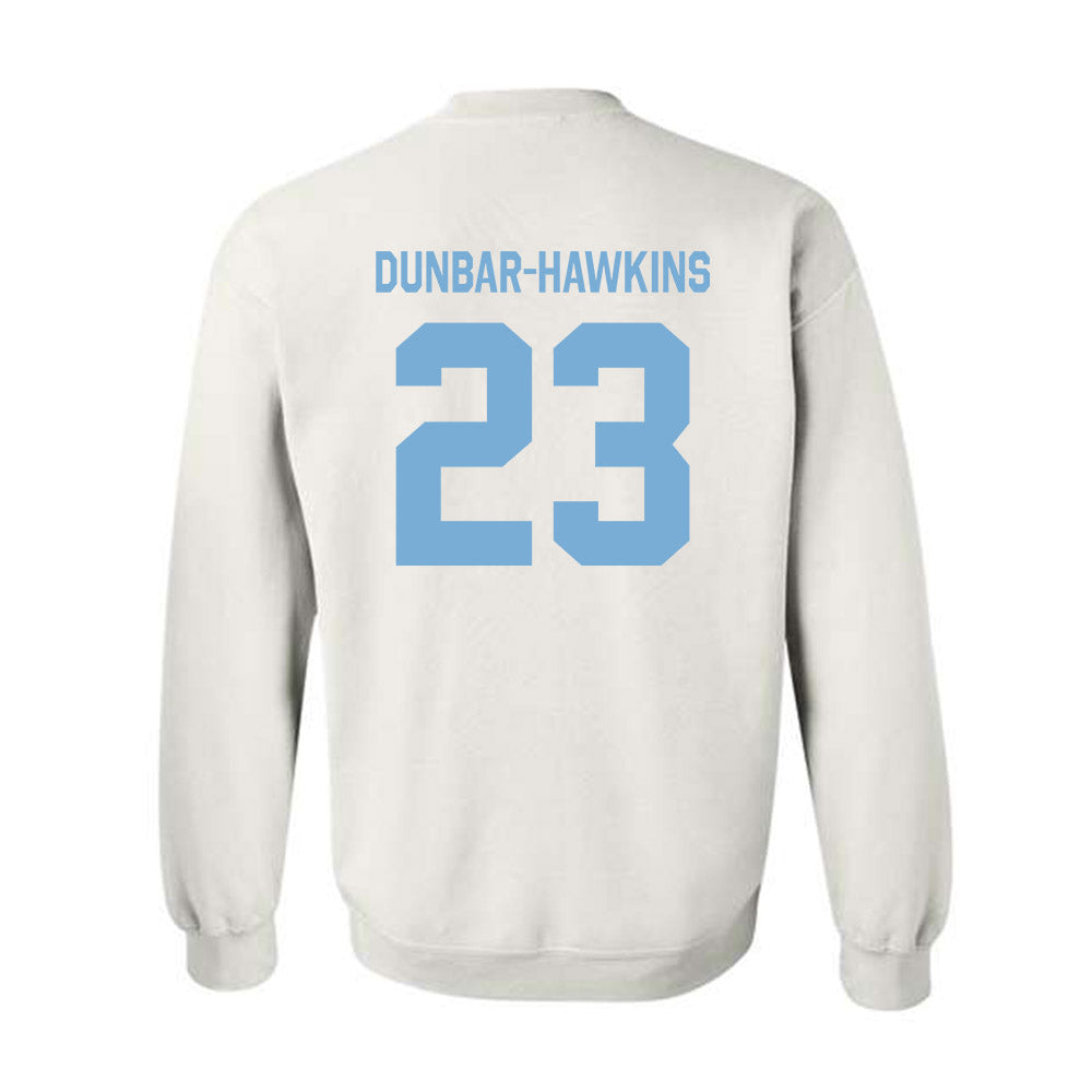 UNC - NCAA Football : Khristian Dunbar-Hawkins - Classic Shersey Crewneck Sweatshirt-1