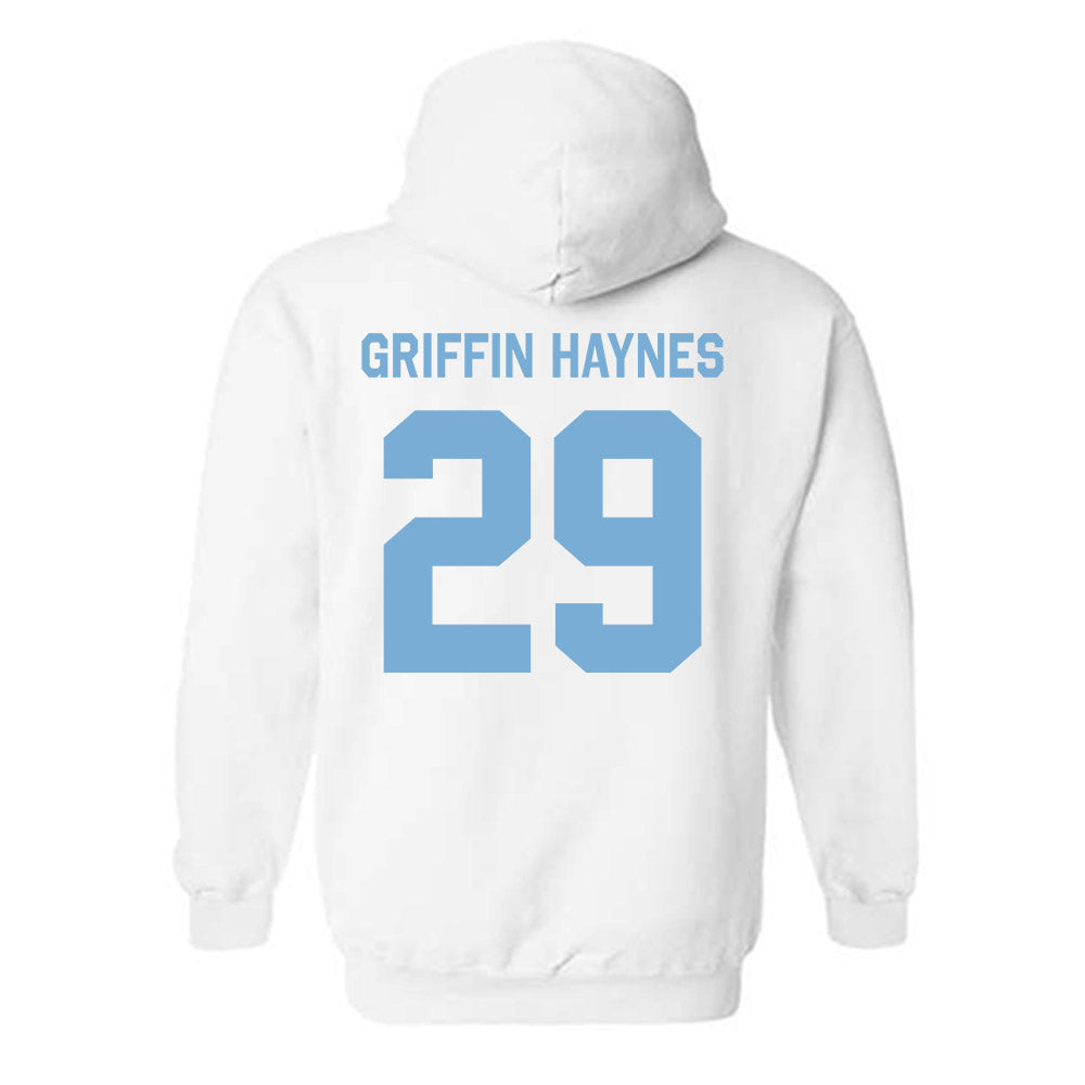 UNC - NCAA Football : Zavion Griffin haynes - Classic Shersey Hooded Sweatshirt-2