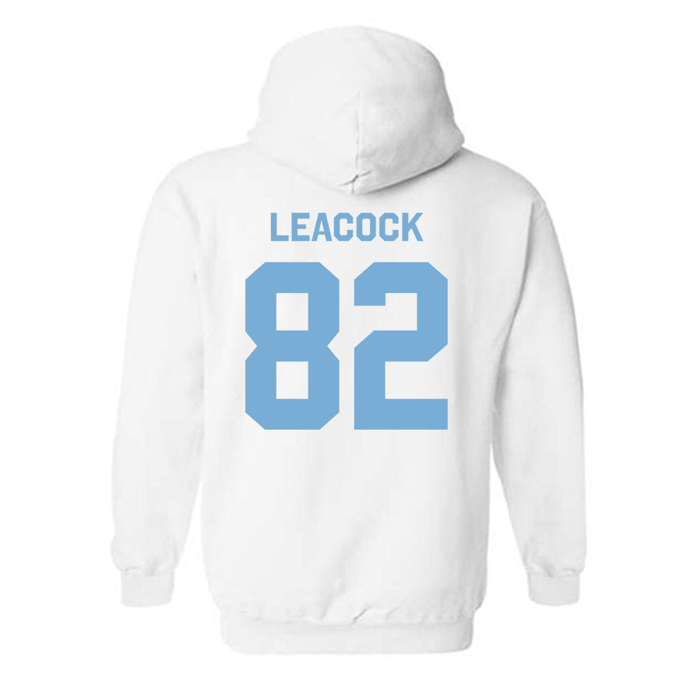 UNC - NCAA Football : Nathan Leacock - Classic Shersey Hooded Sweatshirt-2