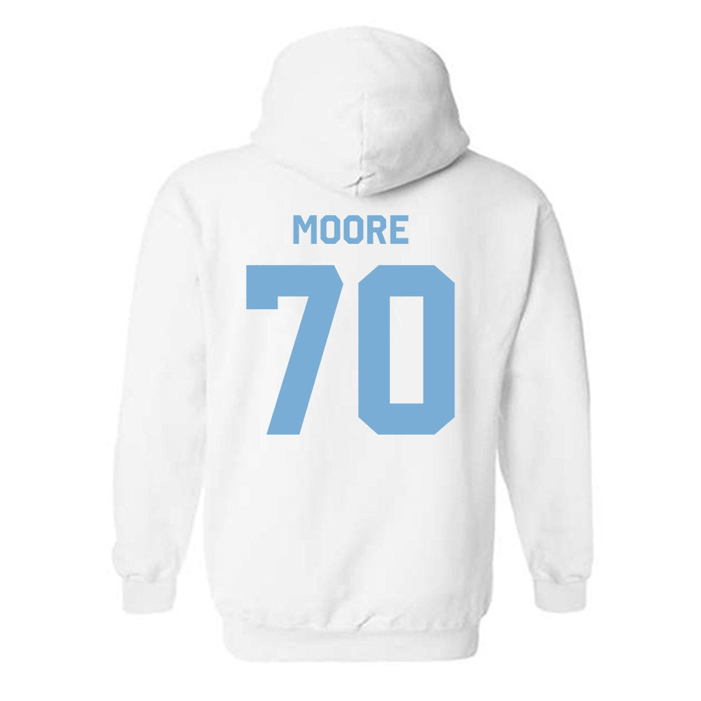 UNC - NCAA Men's Lacrosse : John Moore - Classic Shersey Hooded Sweatshirt-1