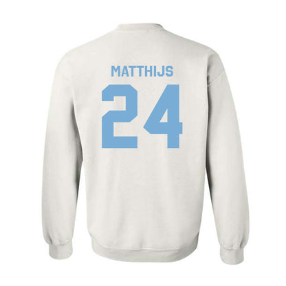 UNC - NCAA Baseball : Matthew Matthijs - Classic Shersey Crewneck Sweatshirt-1