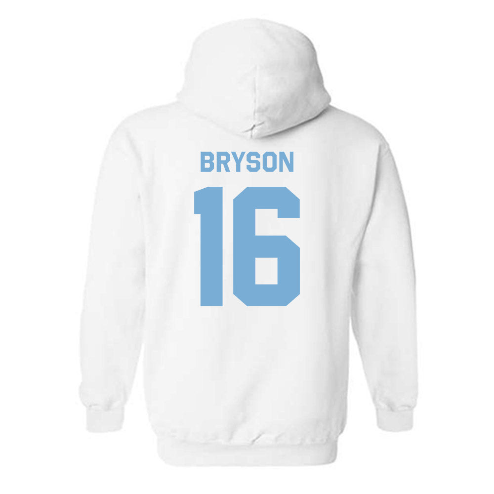 UNC - NCAA Football : Coleman Bryson - Classic Shersey Hooded Sweatshirt-1