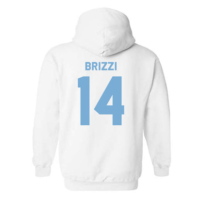 UNC - NCAA Men's Basketball : Angelo Brizzi - Classic Shersey Hooded Sweatshirt-2