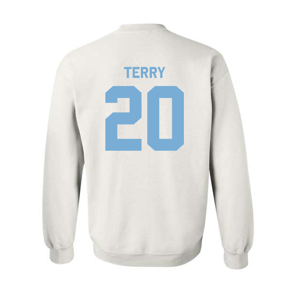 UNC - NCAA Baseball : AJ Terry - Classic Shersey Crewneck Sweatshirt-1