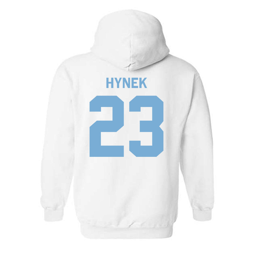 UNC - NCAA Baseball : Colin Hynek - Classic Shersey Hooded Sweatshirt-1